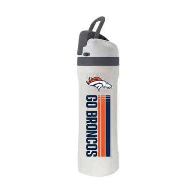 Denver Broncos The Memory Company 24oz. Stainless Steel Slogan Tumbler