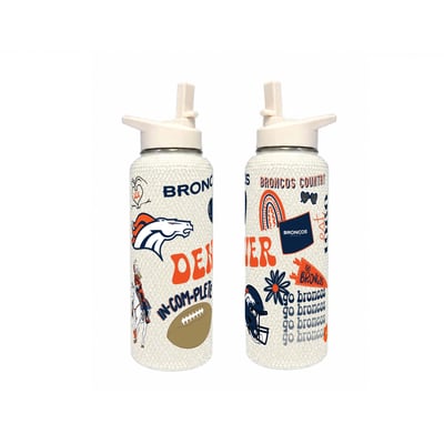 Denver Broncos The Memory Company 34oz. Bling Quencher Bottle