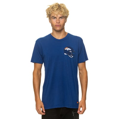 Denver Broncos Aviator Nation Unisex Tri-Blend T-Shirt - Navy