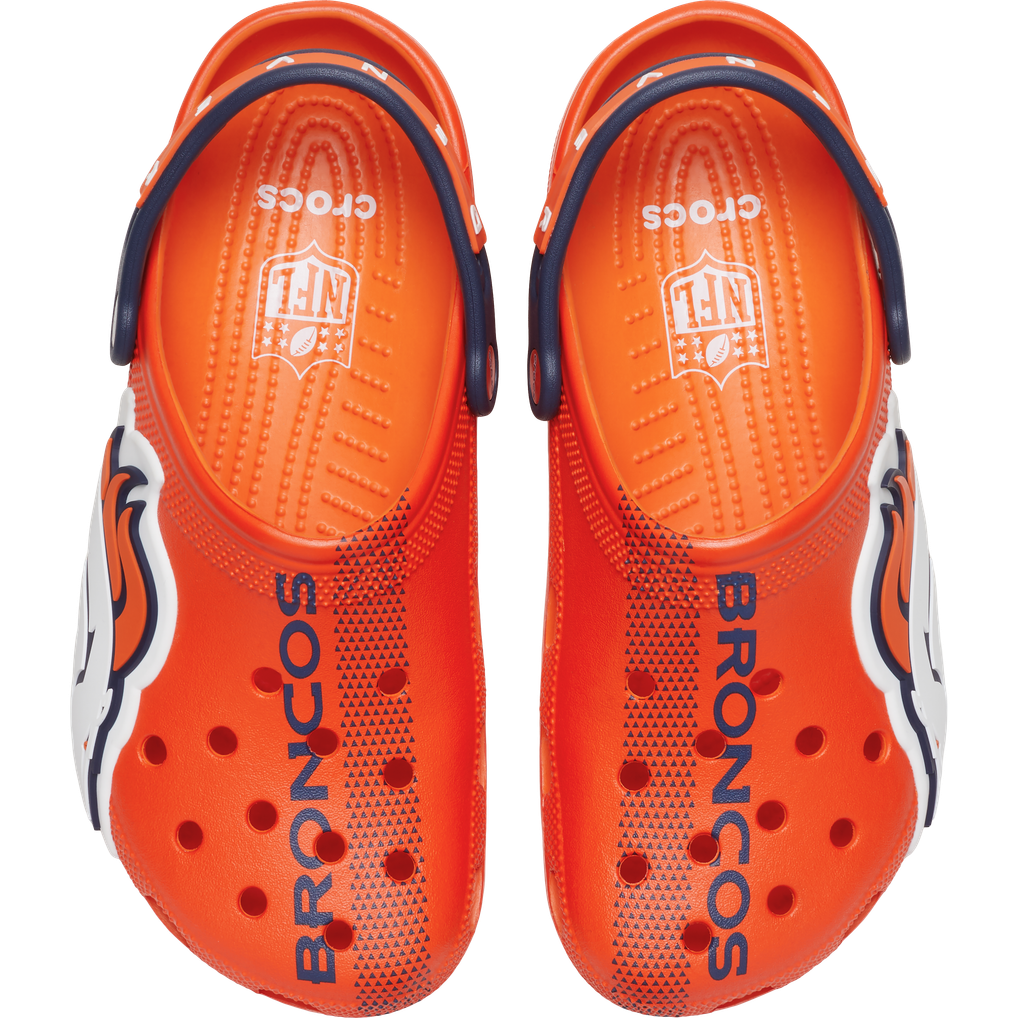 Unisex Crocs  Orange Denver Broncos Classic Clog