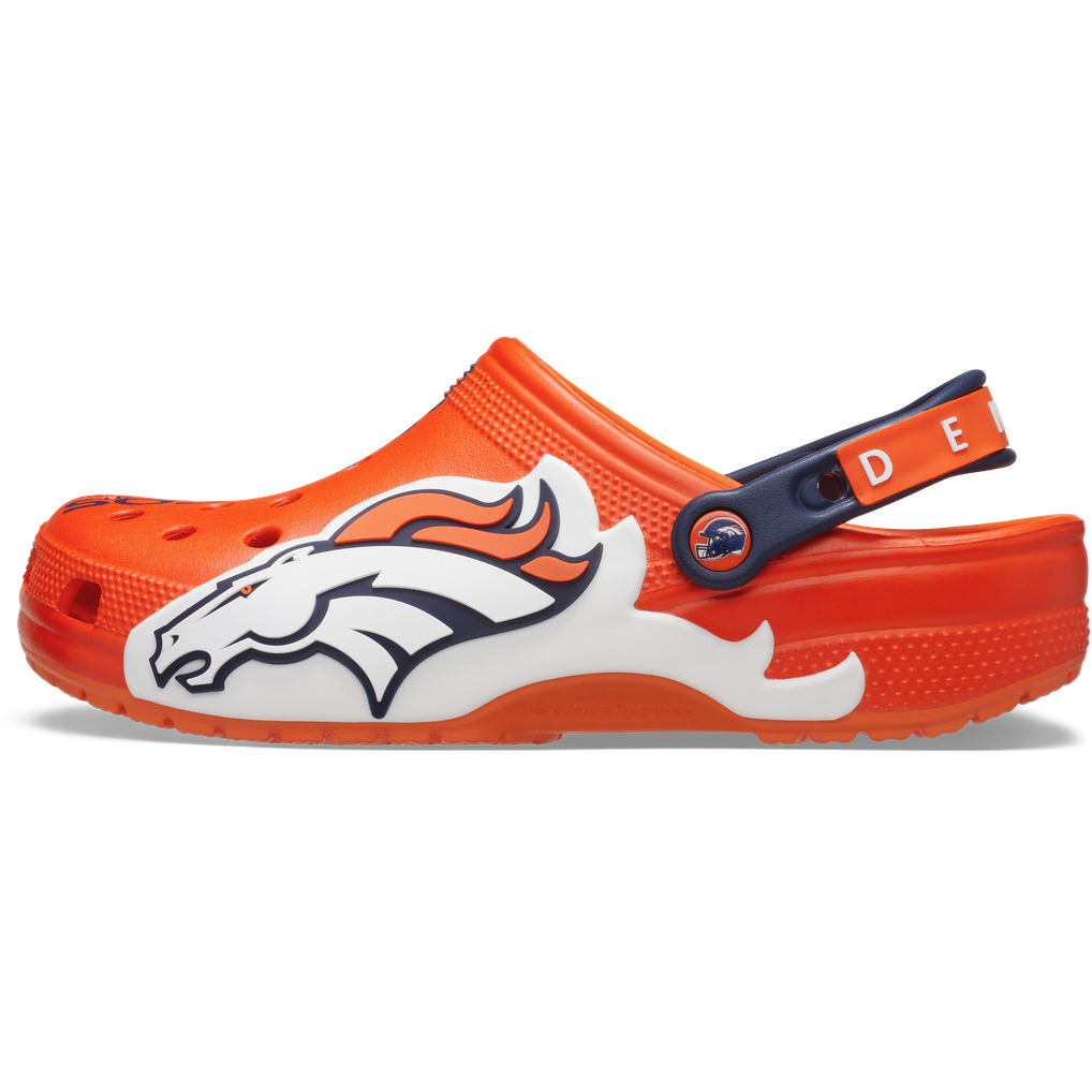 Unisex Crocs  Orange Denver Broncos Classic Clog