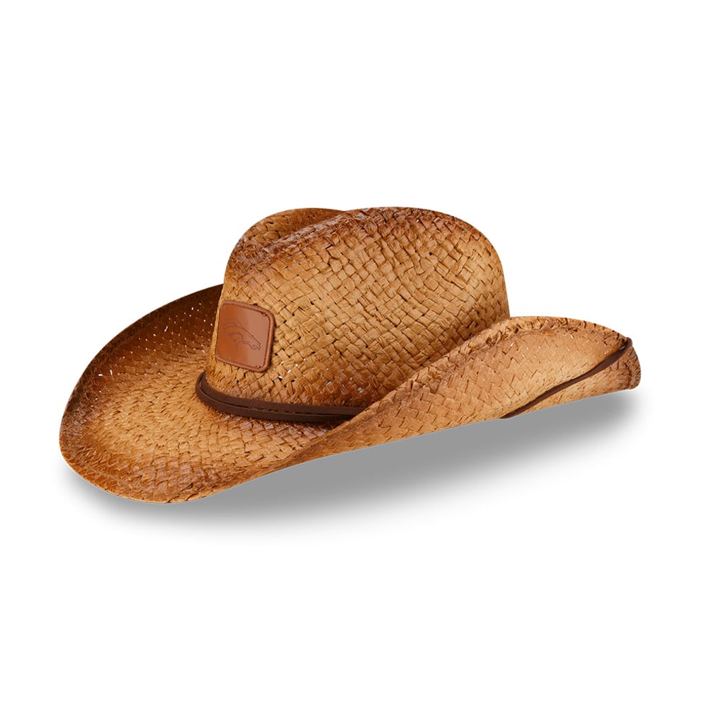?? DENVER BRONCOS COWBOY HAT ?? Forever Collectibles Denver Broncos White Rhinestone Cowboy  main image 4
