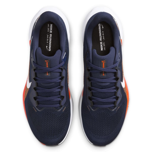 Unisex Denver Broncos Nike Navy Air Zoom Pegasus 41 Sneakers display picture 2