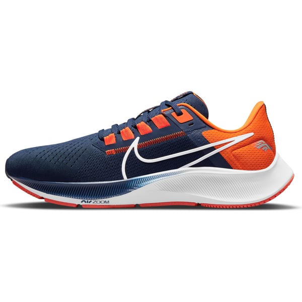 Unisex Nike Navy Denver Broncos Zoom Pegasus 38 Running Shoe