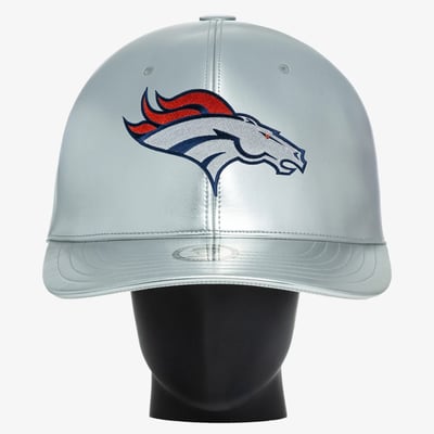 Denver Broncos Noggin Boss Unisex Big Hat - Silver