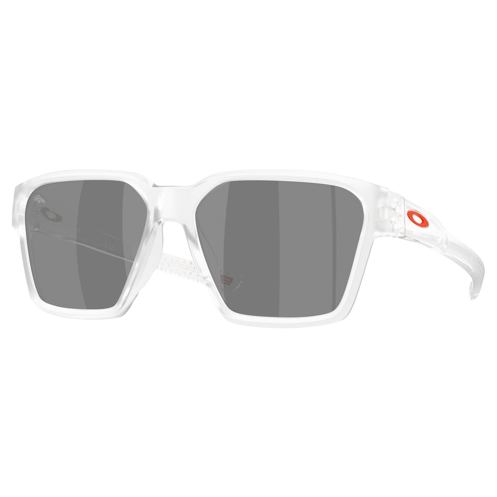 Unisex Oakley Denver Broncos Briza Matte Clear Sunglasses with Prizm Black Polarized Lenses