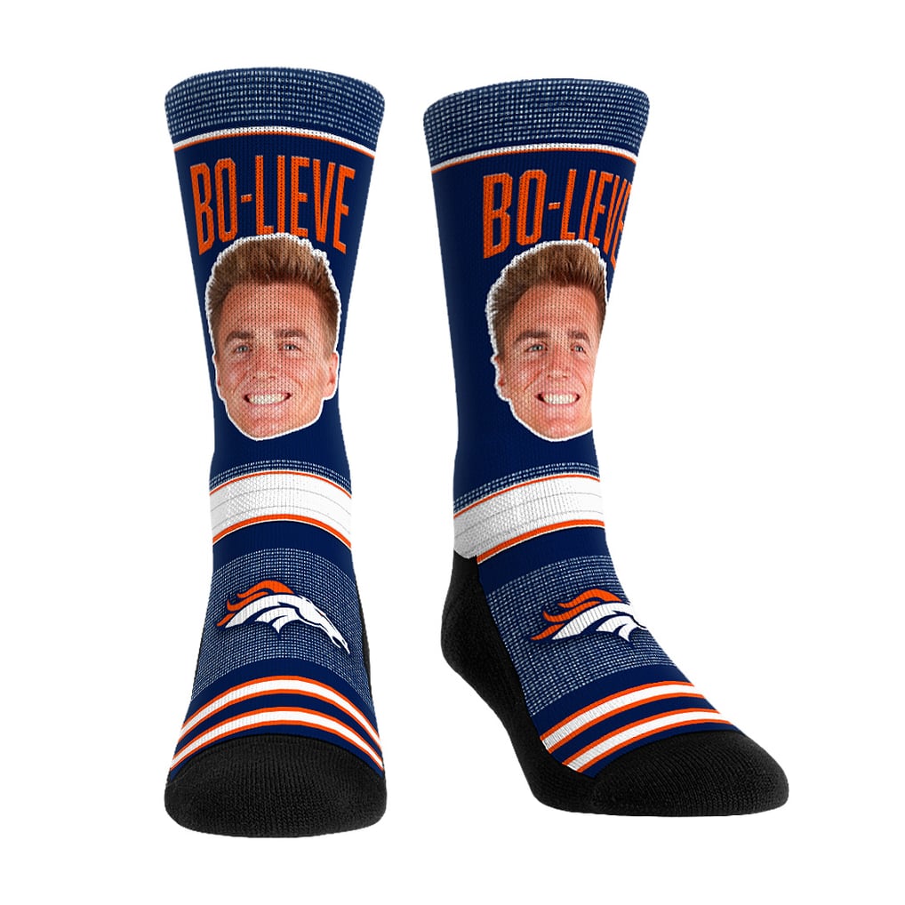 Unisex Rock Em Bo Nix Denver Broncos Playmaker Crew Socks