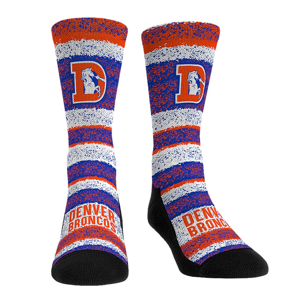  Denver Broncos Rock Em Unisex Throwback Three-Pack Crew Sock Set - 