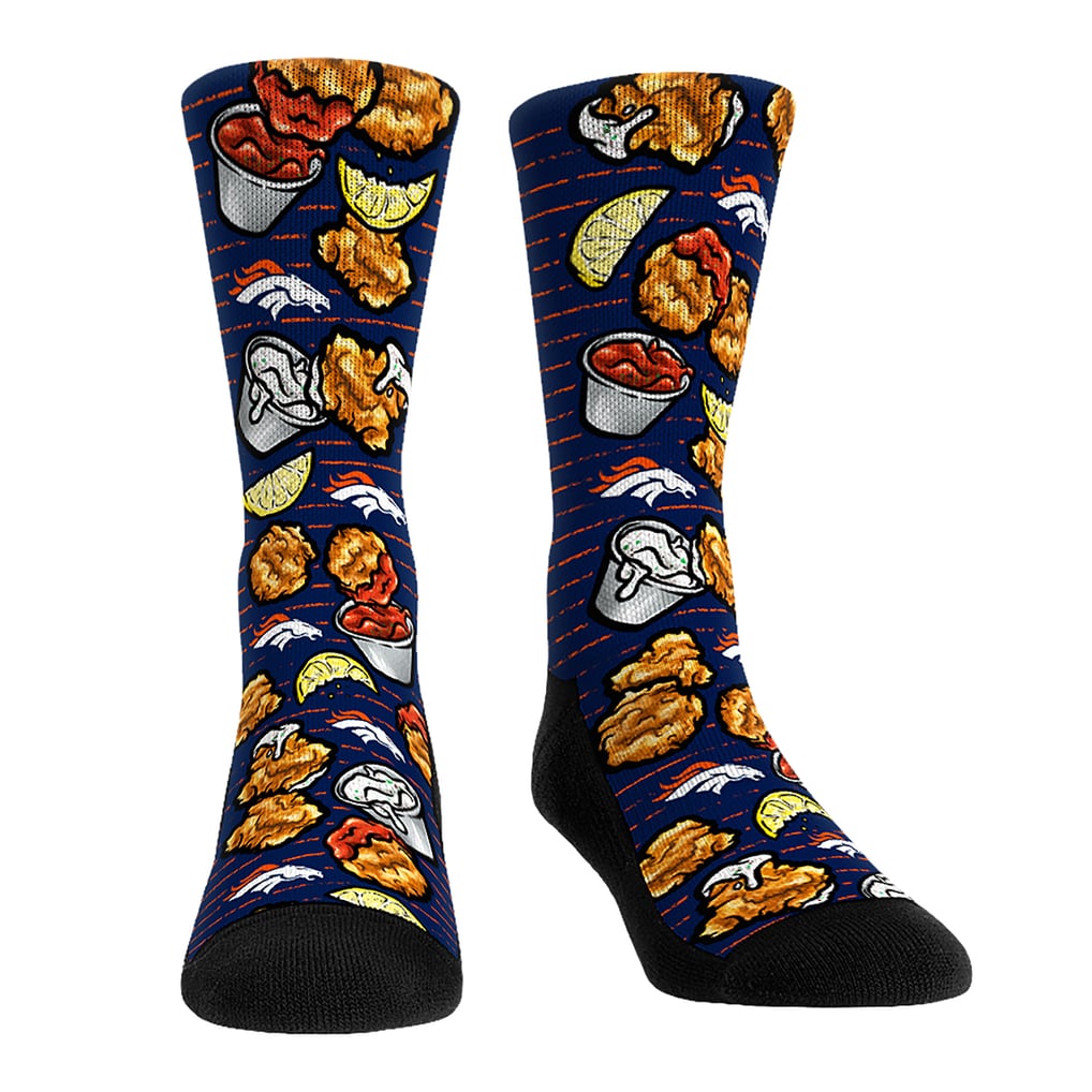 Unisex Rock Em  Navy Denver Broncos Fan Favorite Three-Pack Crew Sock Set