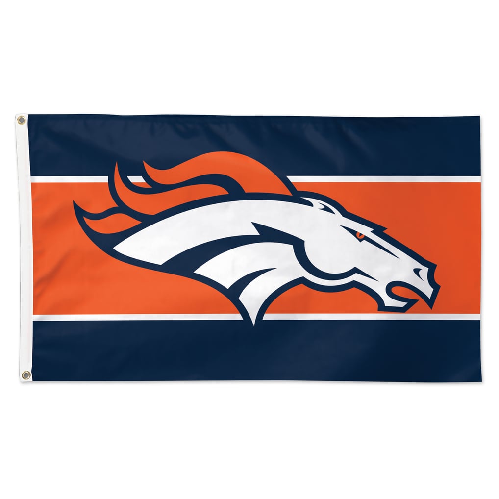 Denver Broncos WinCraft 3' x 5' Horizontal Stripe 1-Sided Deluxe Flag