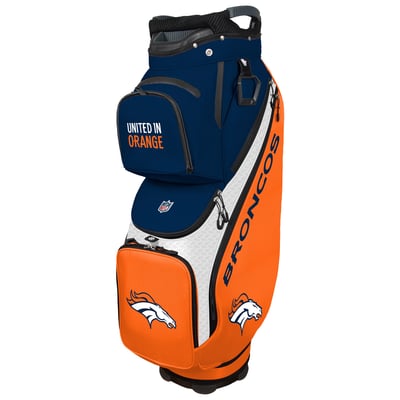 Denver Broncos WinCraft Clubhouse Cooler Cart Golf Bag