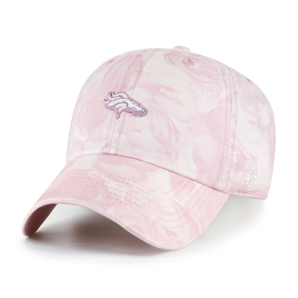 Women's '47 Pink Denver Broncos  Gardenia Clean Up Adjustable Hat