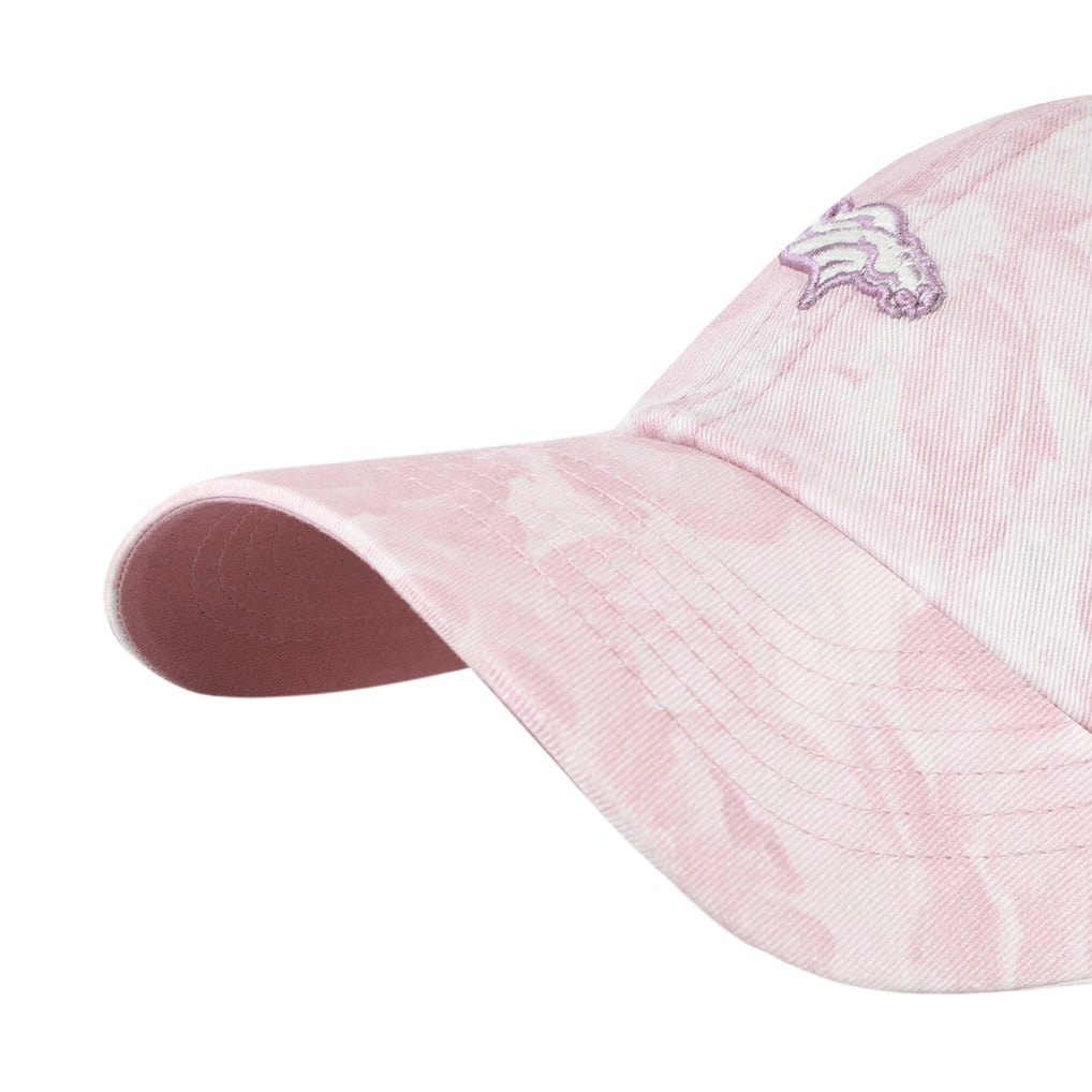 Women's '47 Pink Denver Broncos  Gardenia Clean Up Adjustable Hat