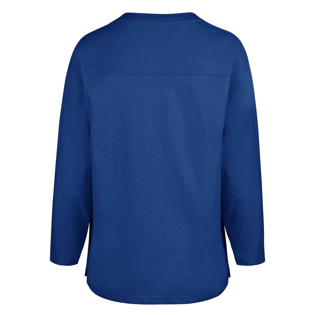 Women's '47 Royal Denver Broncos Game Nod Timeless Long Sleeve T-Shirt