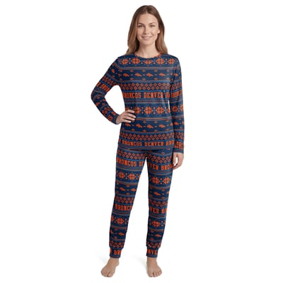 Denver Broncos Concepts Sport Women's Jubilee Sleep Set - Navy