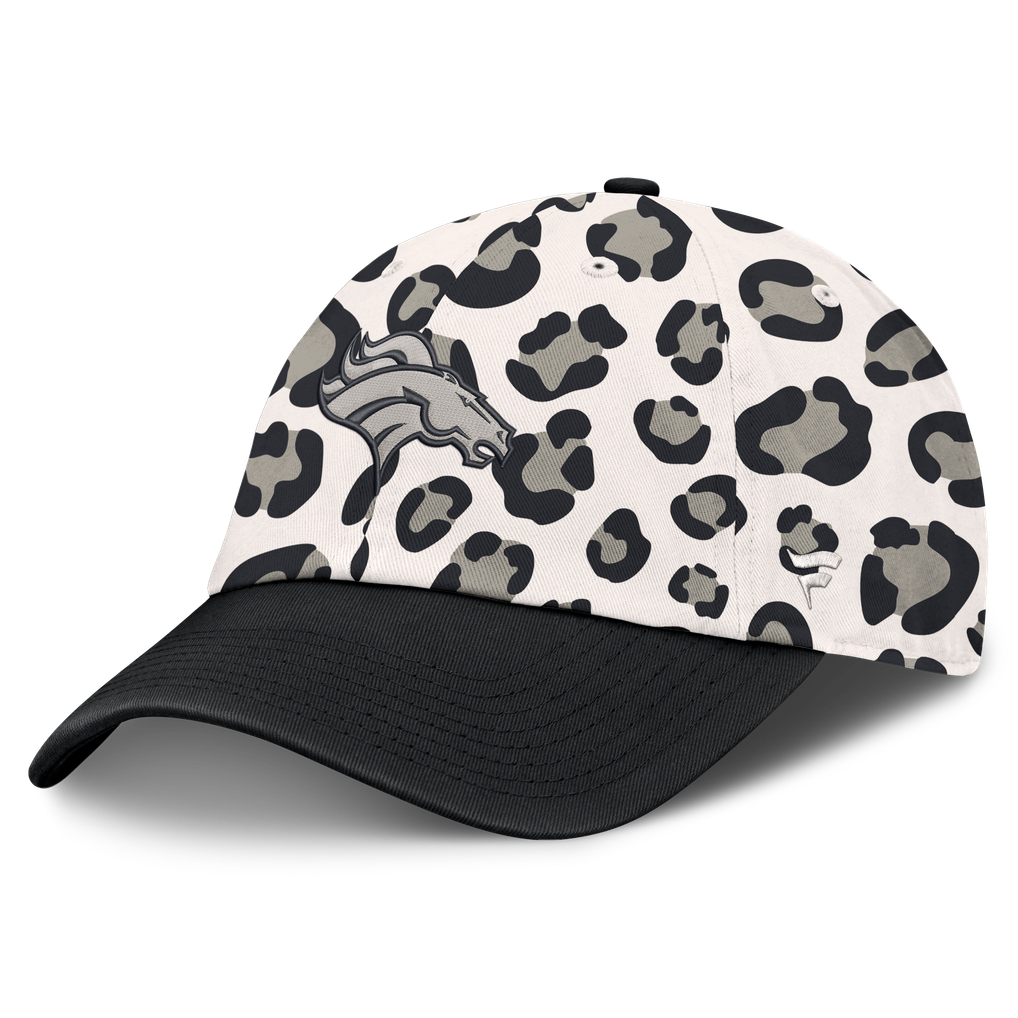 Women's Fanatics Cream/Gray Denver Broncos Echo Adjustable Hat
