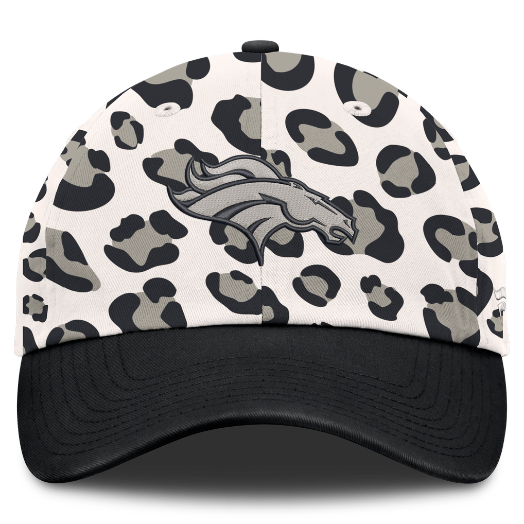 Women's Fanatics Cream/Gray Denver Broncos Echo Adjustable Hat