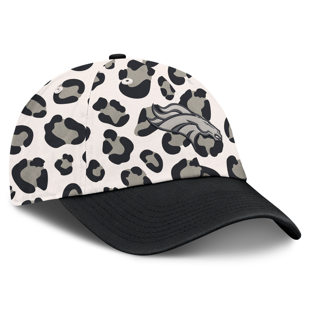 Women's Fanatics Cream/Gray Denver Broncos Echo Adjustable Hat
