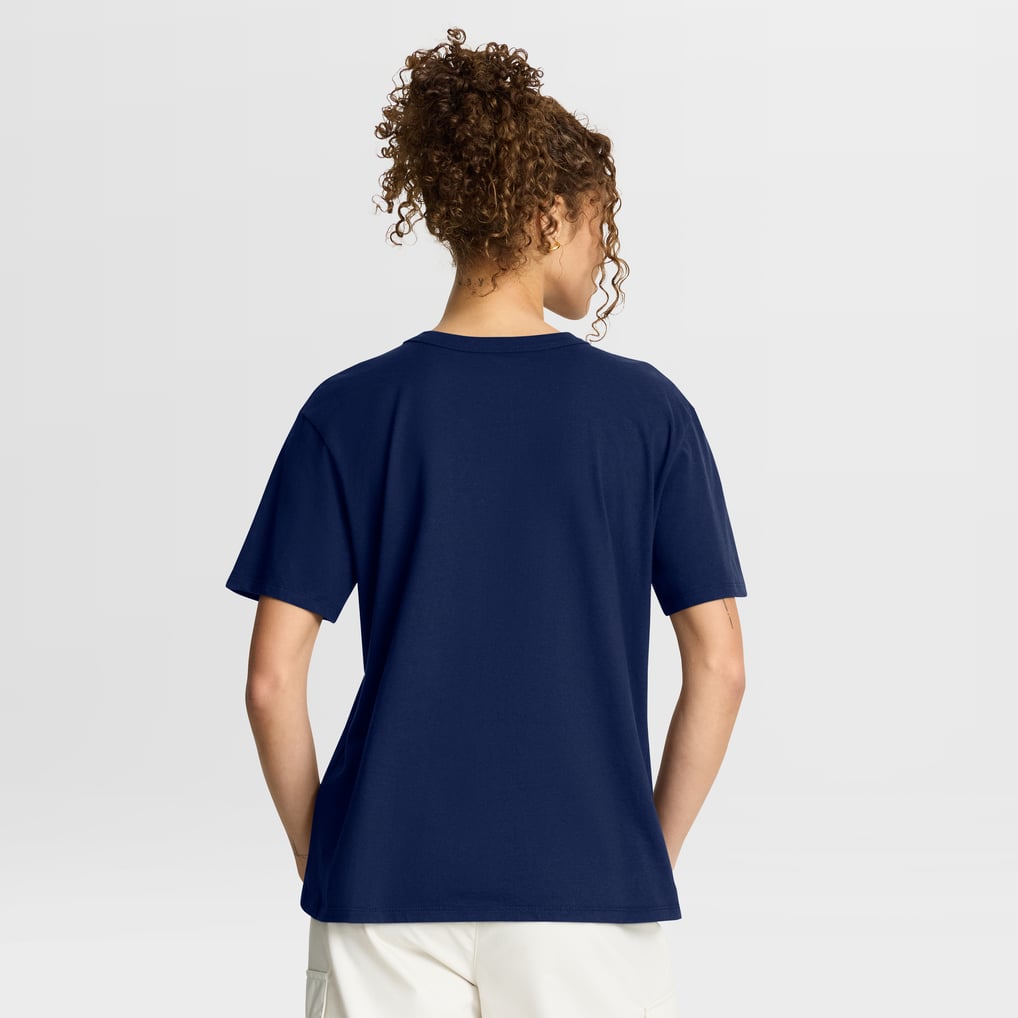 Women's Fanatics Navy Denver Broncos Fade Legacy T-Shirt