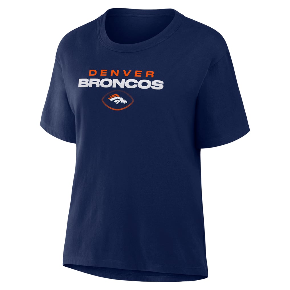 Women's Fanatics Navy Denver Broncos Fade Legacy T-Shirt