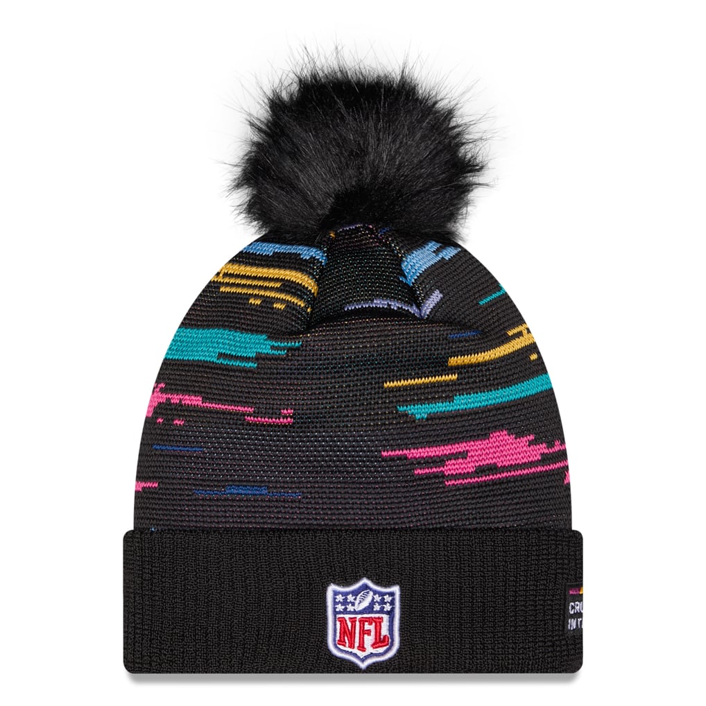 Women's New Era Black Denver Broncos 2026 NFL Crucial Catch Cuffed Knit Hat with Pom