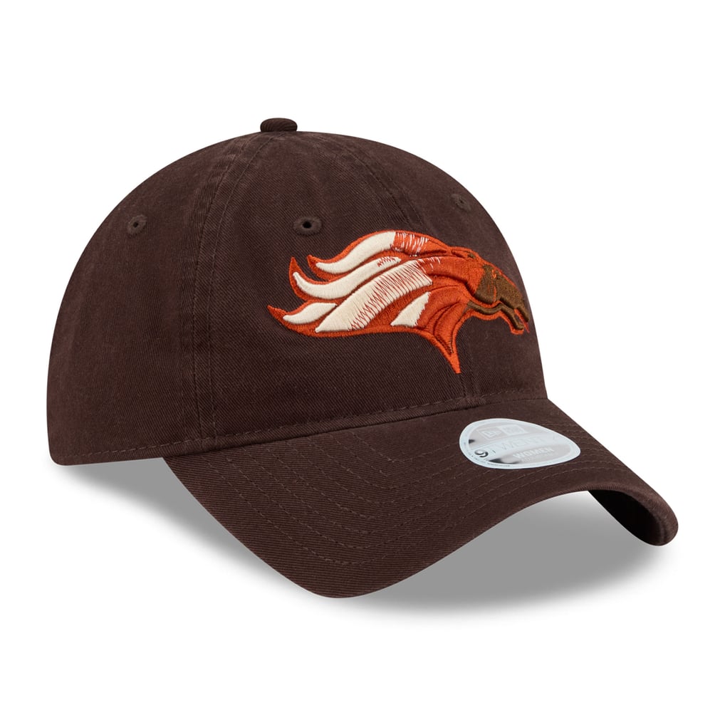 Women's New Era Brown Denver Broncos Pumpkin Spice 9TWENTY Adjustable Hat