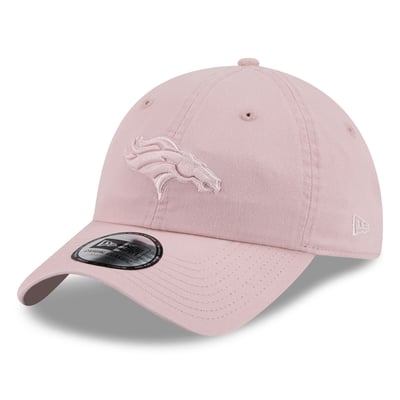 Denver Broncos New Era Women's Casual Classic Adjustable Hat - Pink