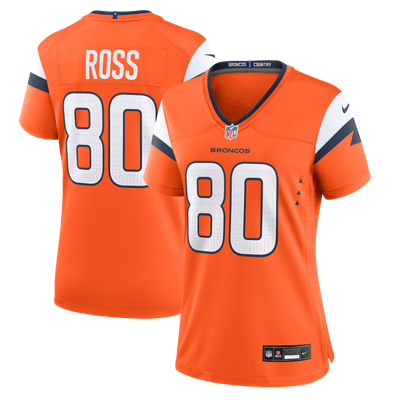 Cam Ross Denver Broncos Nike Women's Team Game Jersey - Orange