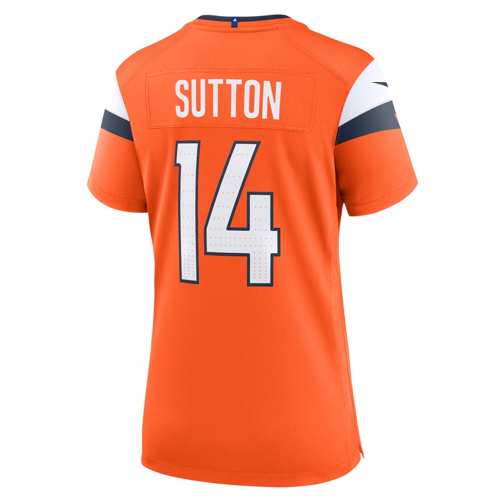 Women's Nike Courtland Sutton Orange Denver Broncos Team Game Jersey