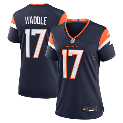 Jaylen Waddle Denver Broncos Nike Women's Alternate Game Jersey -  Navy