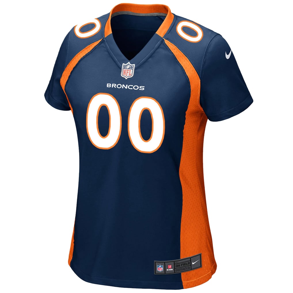 Women's Nike Navy Blue Denver Broncos Custom Game Jersey