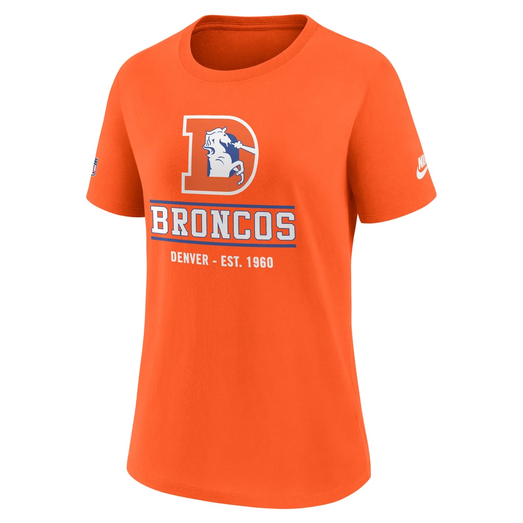 Women's Nike Orange Denver Broncos Sideline Alt Dri-FIT T-Shirt