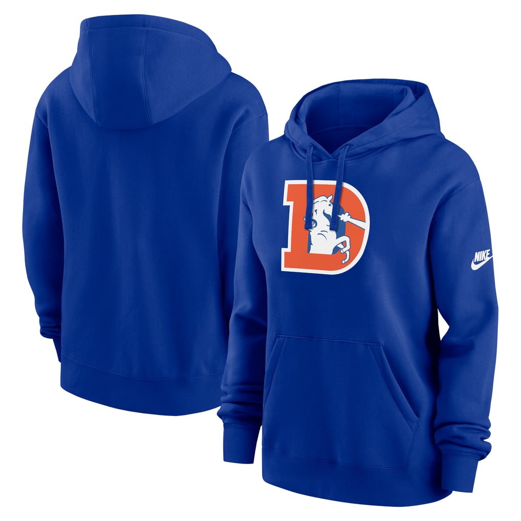 Women's Nike Royal Denver Broncos Club Fleece Hoodie