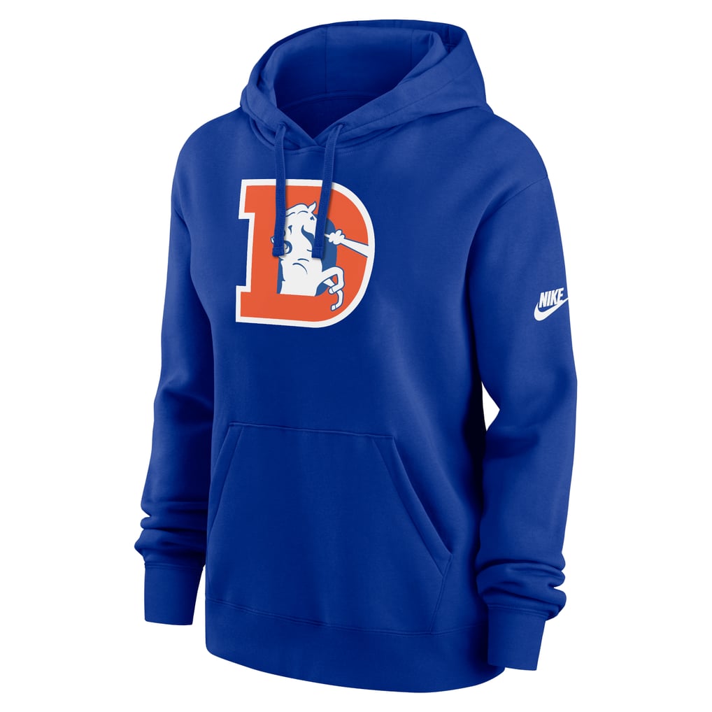 Women's Nike Royal Denver Broncos Club Fleece Hoodie