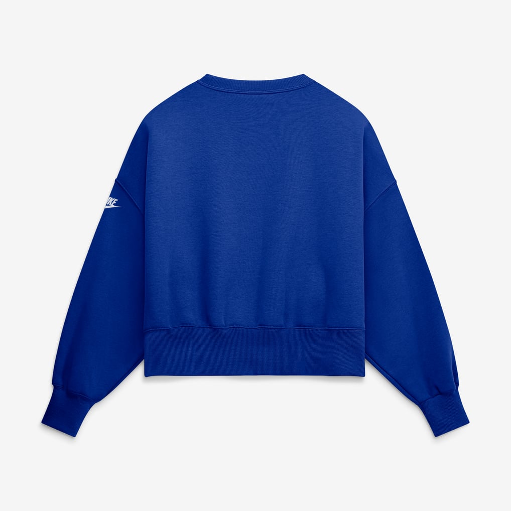Women's Nike  Royal Denver Broncos Oversized Phoenix Fleece Sweatshirt