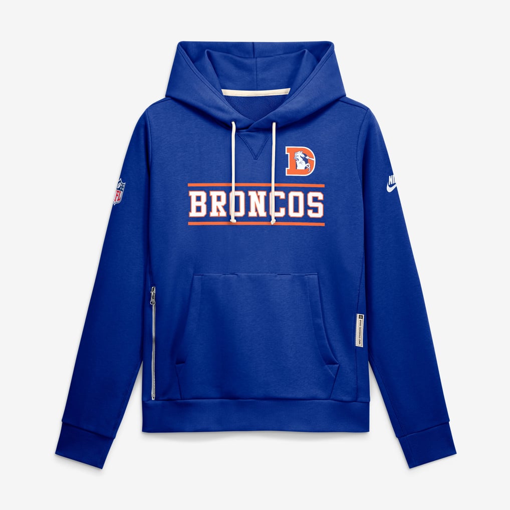 Women's Nike  Royal Denver Broncos Sideline Standard Issue Alternate Dri-FIT Hoodie
