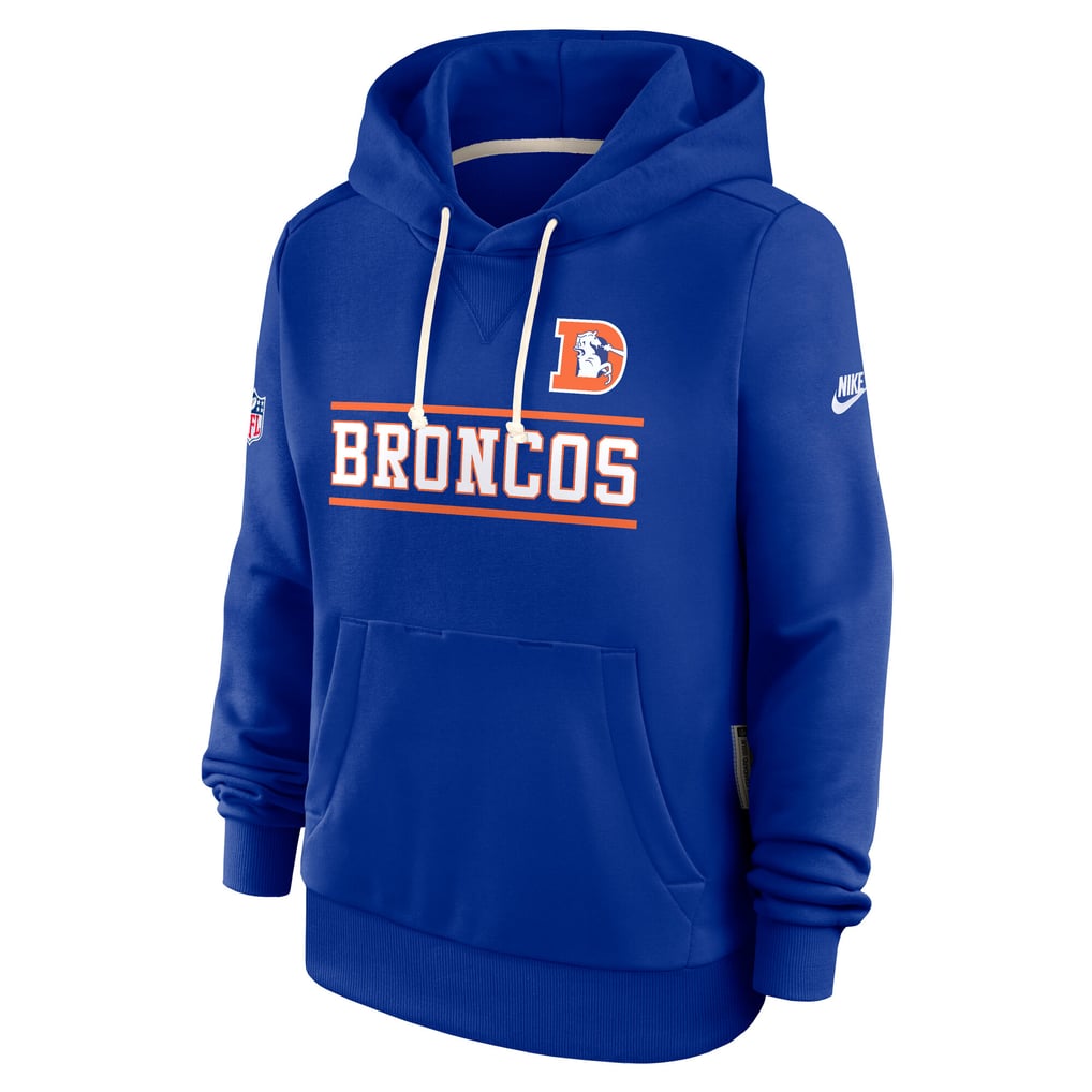 Women's Nike  Royal Denver Broncos Sideline Standard Issue Alternate Dri-FIT Hoodie