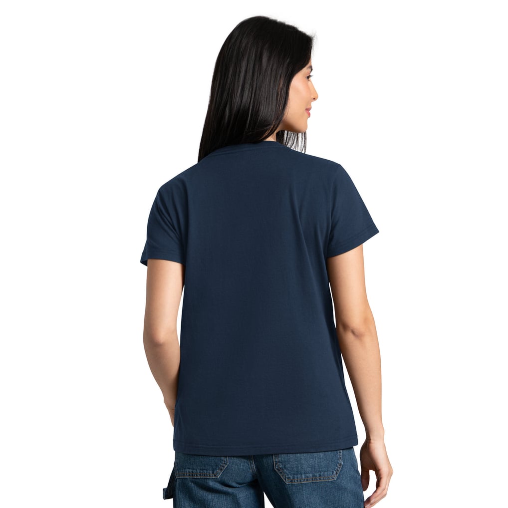Women's Starter  Navy/Orange Denver Broncos Hoodie & T-Shirt Combo Pack