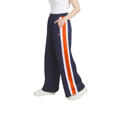  Denver Broncos WEAR by Erin Andrews Women's Stripe Track Pants - Navy