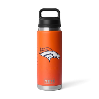 Denver Broncos YETI 26oz. Fandom Rambler Chug Water Bottle
