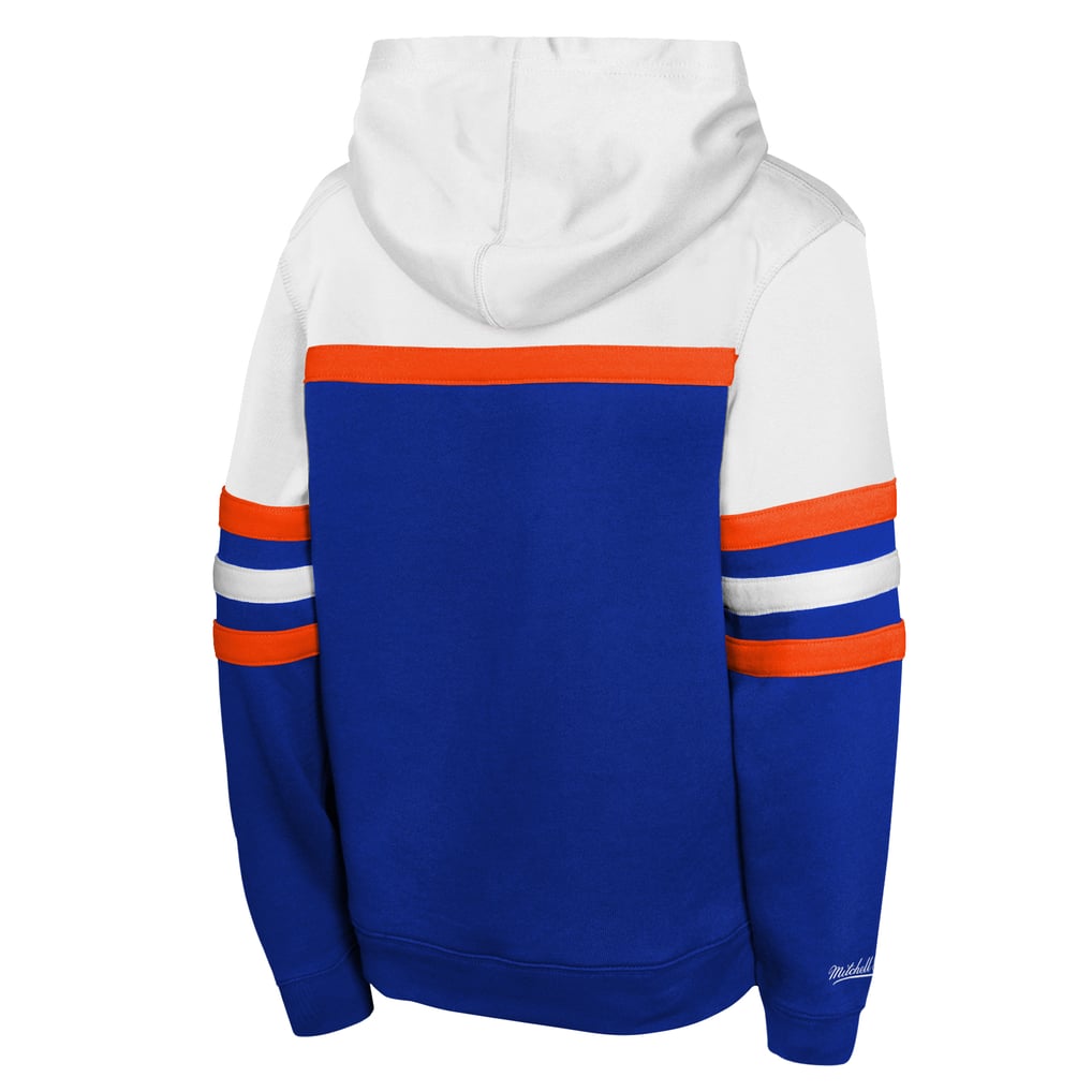 Youth Mitchell & Ness  Royal Denver Broncos Throwback Head Coach Hoodie