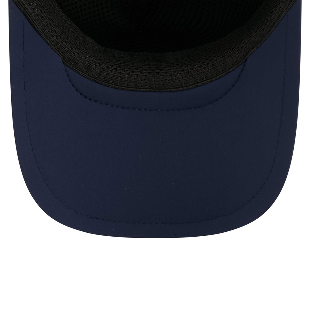 Youth New Era Navy Denver Broncos 2026 Sideline Apex 9FORTY Adjustable Trucker Hat