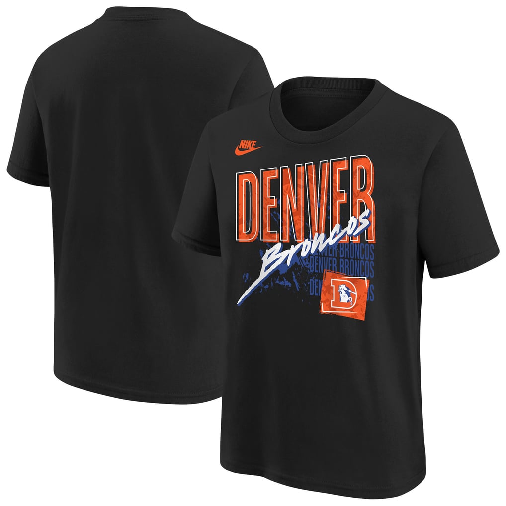 Youth Nike  Black Denver Broncos Vintage T-Shirt