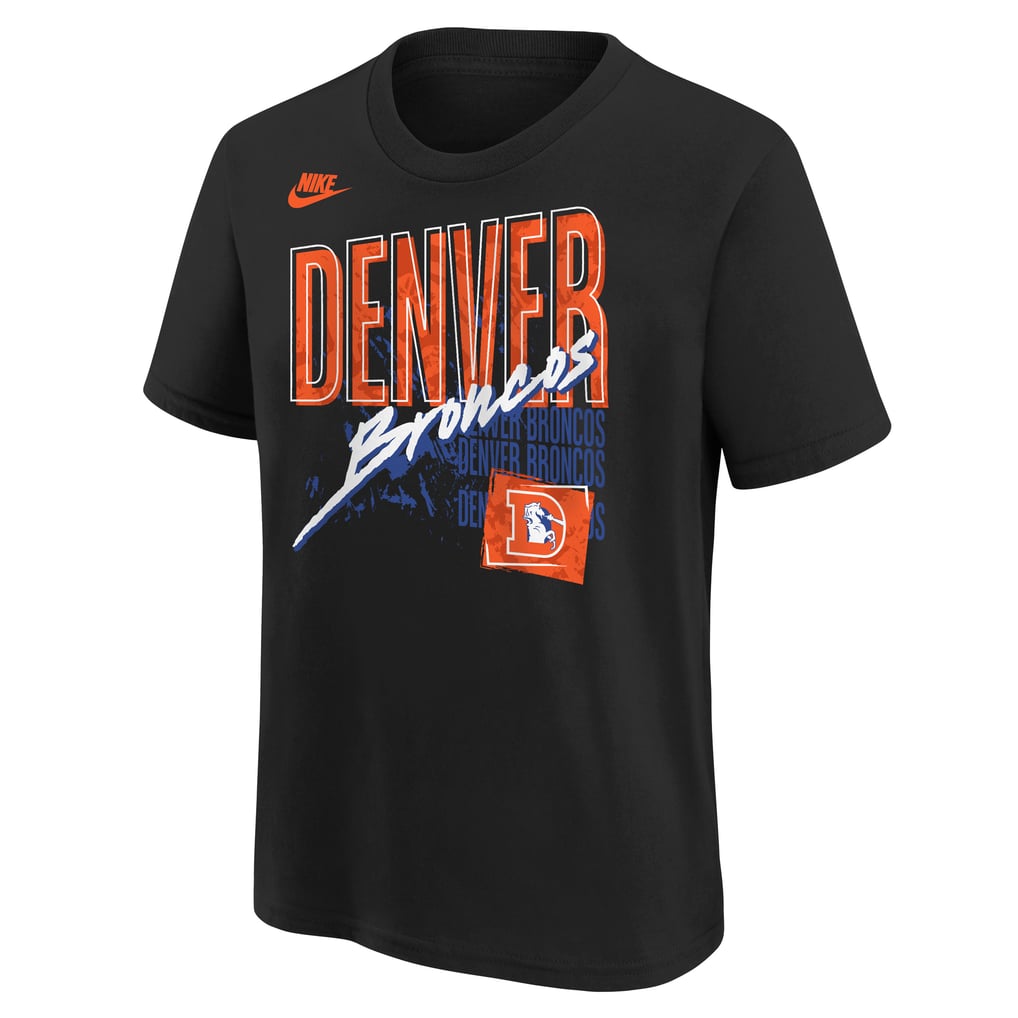 Youth Nike  Black Denver Broncos Vintage T-Shirt