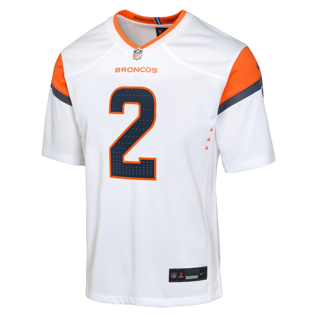 Youth Nike Patrick Surtain II White Denver Broncos Game Jersey