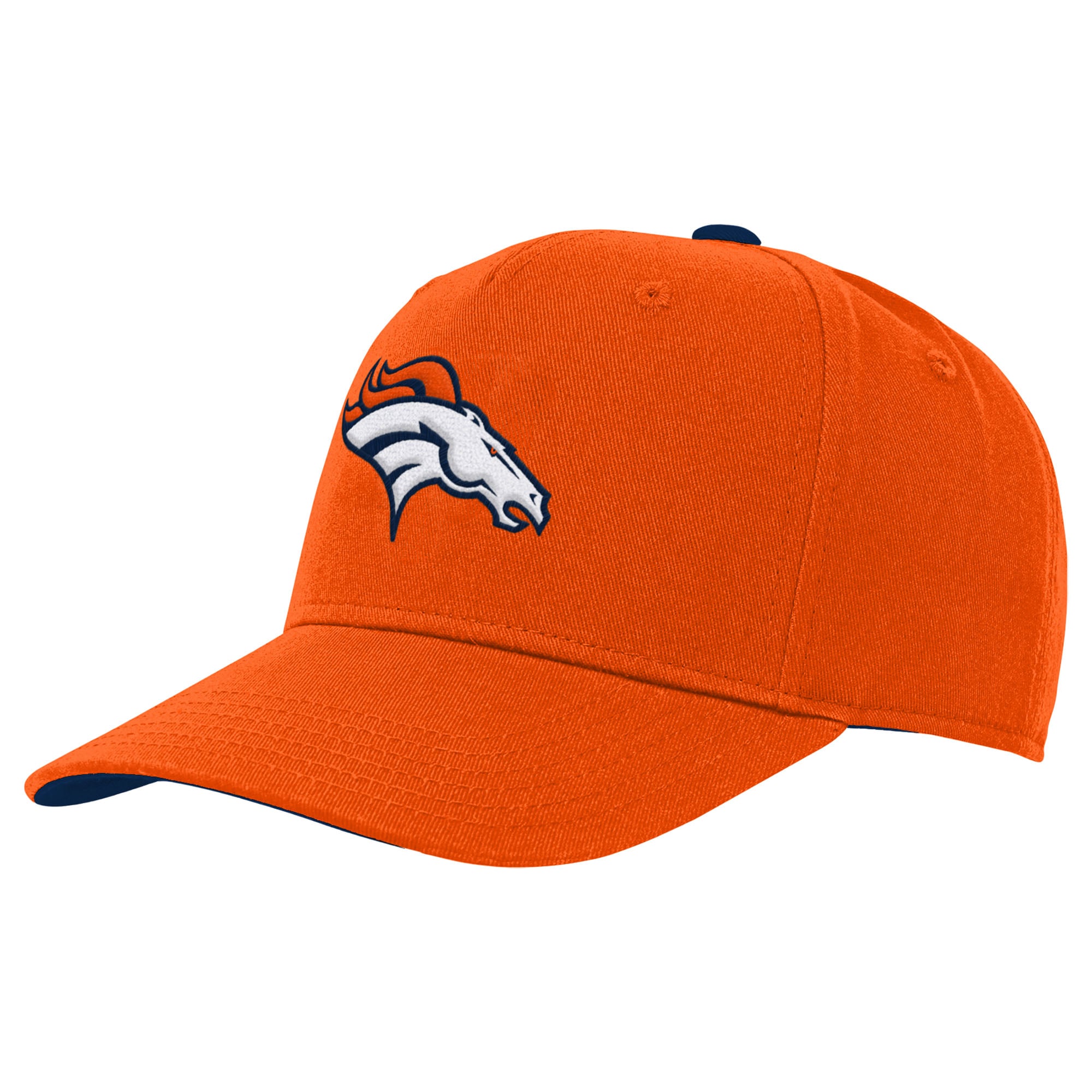 Youth Outerstuff Orange Denver Broncos Team Pre-Curved  display picture 1