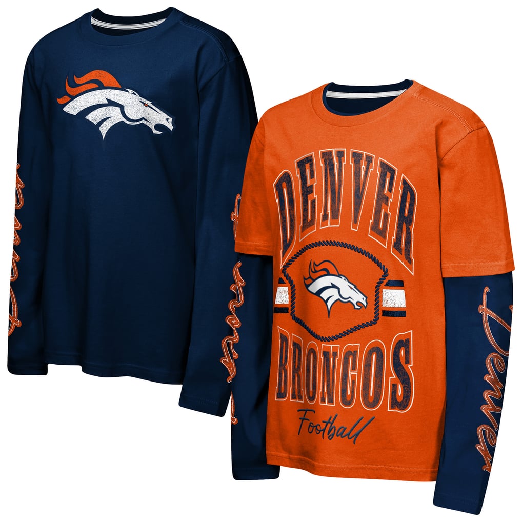 Denver Broncos Outerstuff Youth Motion Combo Set - Orange/Navy