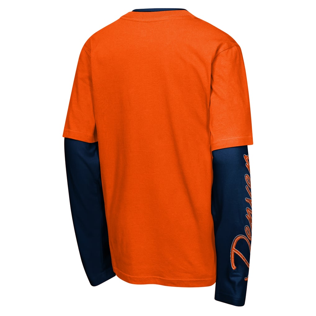 Denver Broncos Outerstuff Youth Motion Combo Set - Orange/Navy