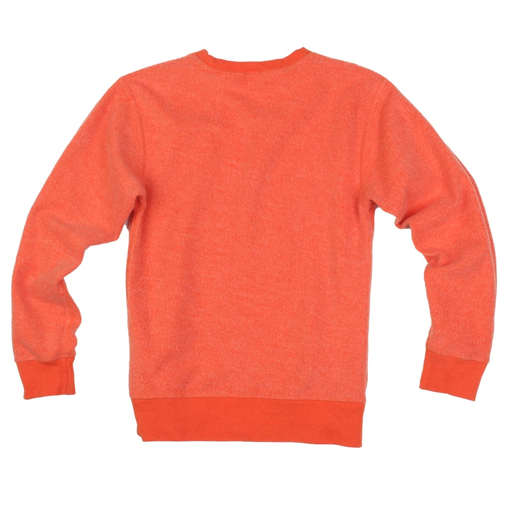 Youth Wes & Willy  Orange Denver Broncos Reversible Fleece Sweatshirt