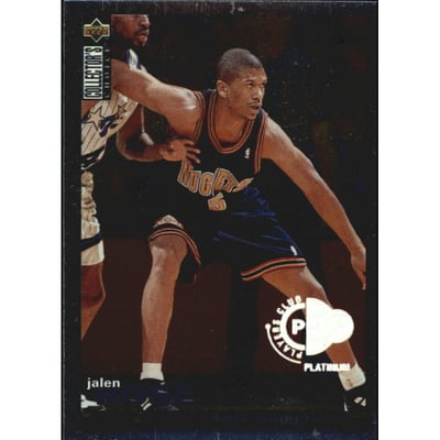 1995-96 Collector's Choice Player's Club Platinum #268 Jalen Rose